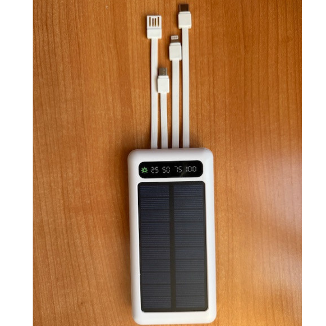 Batería externa solar